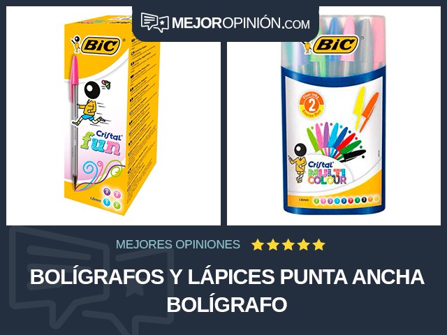 Bolígrafos y lápices Punta ancha Bolígrafo