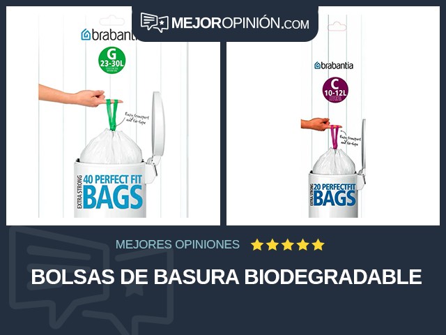 Bolsas de basura Biodegradable