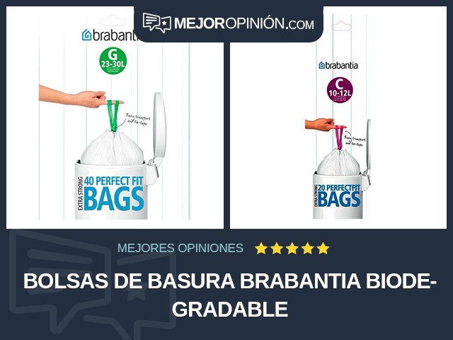 Bolsas de basura Brabantia Biodegradable