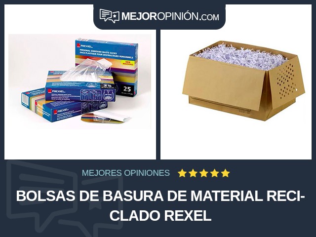 Bolsas de basura De material reciclado Rexel