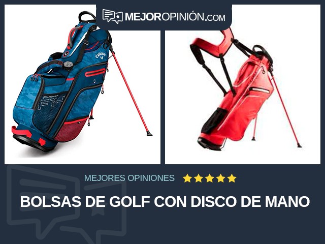 Bolsas de golf con disco De mano