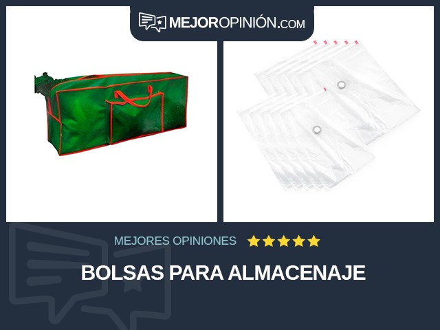 Bolsas para almacenaje