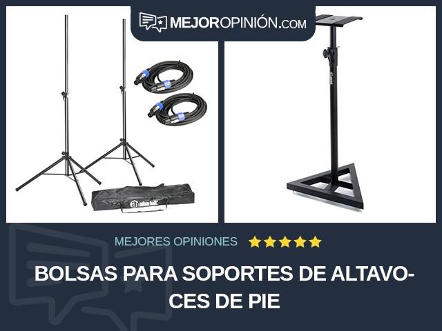 Bolsas para soportes de altavoces De pie