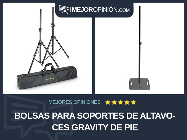 Bolsas para soportes de altavoces Gravity De pie