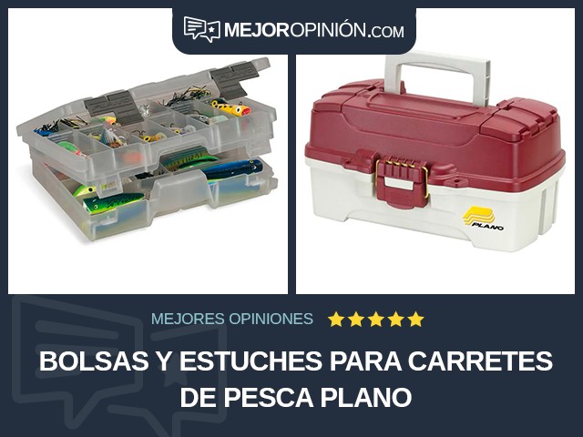 Bolsas y estuches para carretes de pesca Plano