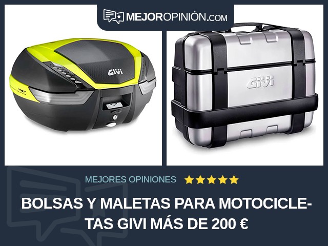 Bolsas y maletas para motocicletas GIVI Más de 200 €