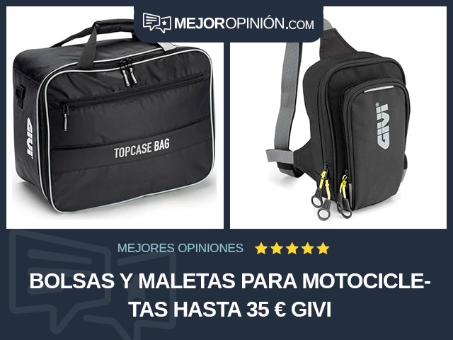 Bolsas y maletas para motocicletas Hasta 35 € GIVI