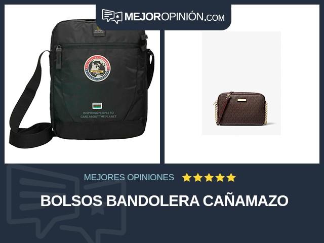 Bolsos Bandolera Cañamazo