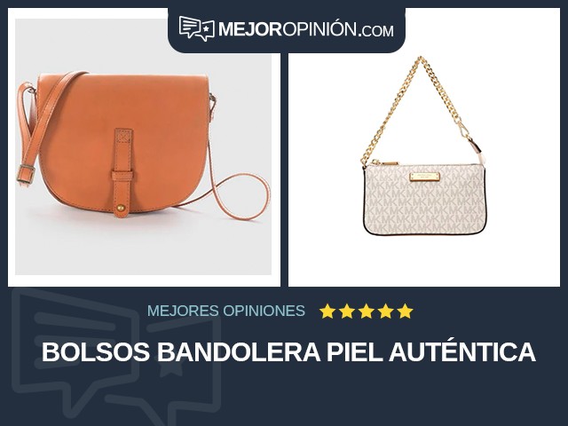 Bolsos Bandolera Piel auténtica