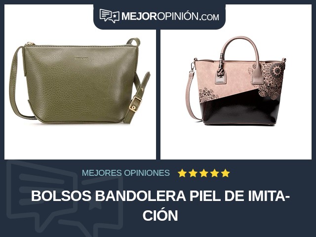 Bolsos Bandolera Piel de imitación