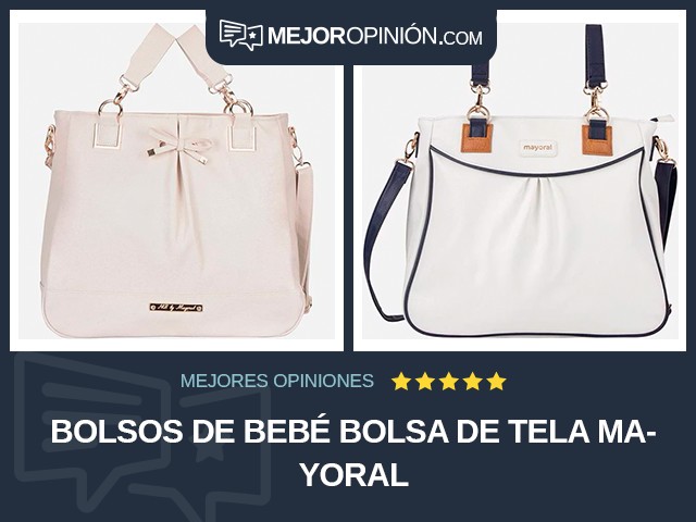 Bolsos de bebé Bolsa de tela Mayoral