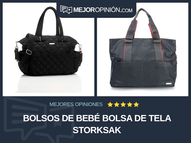 Bolsos de bebé Bolsa de tela Storksak