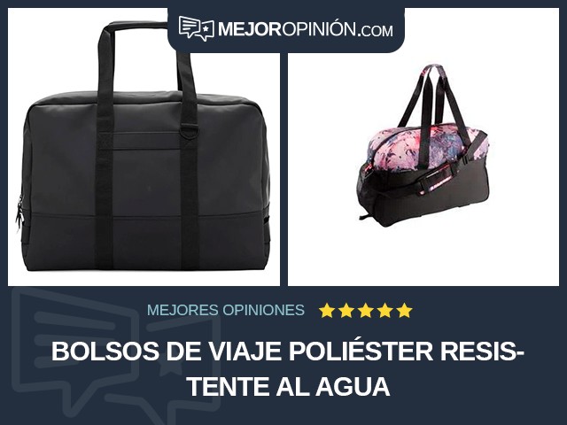 Bolsos de viaje Poliéster Resistente al agua