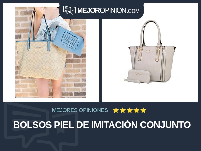 Bolsos Piel de imitación Conjunto