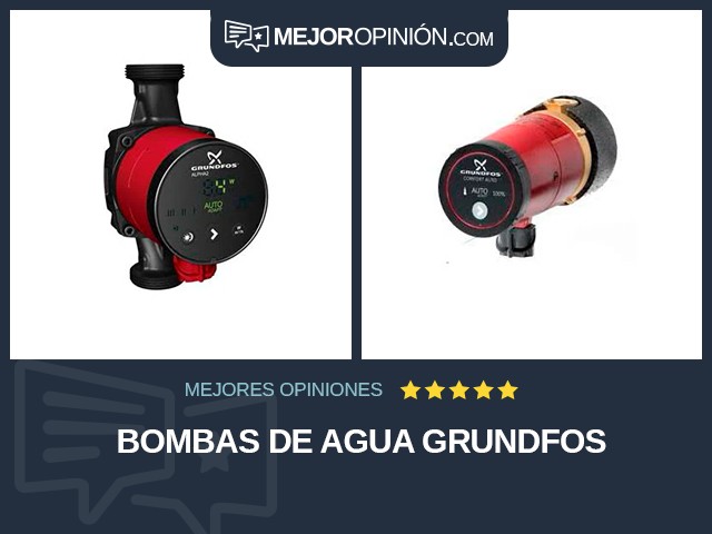 Bombas de agua Grundfos