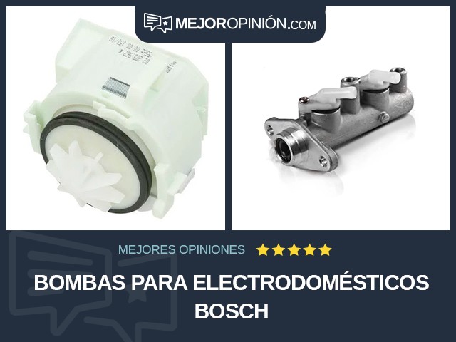 Bombas para electrodomésticos Bosch