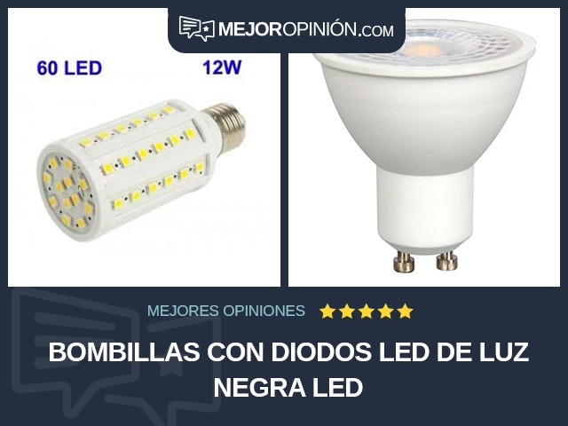 Bombillas con diodos led De luz negra LED