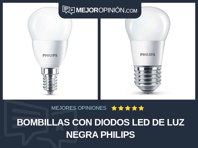 Bombillas con diodos led De luz negra Philips