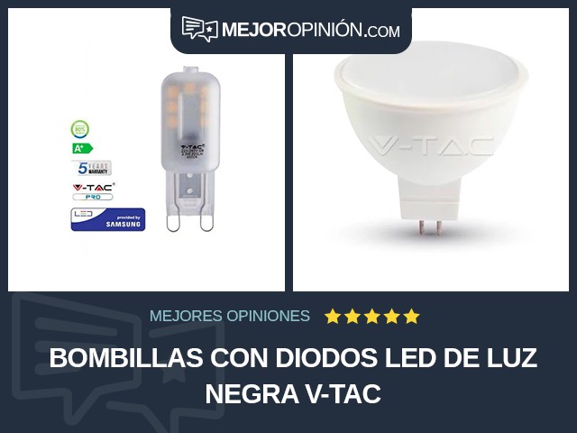 Bombillas con diodos led De luz negra V-TAC