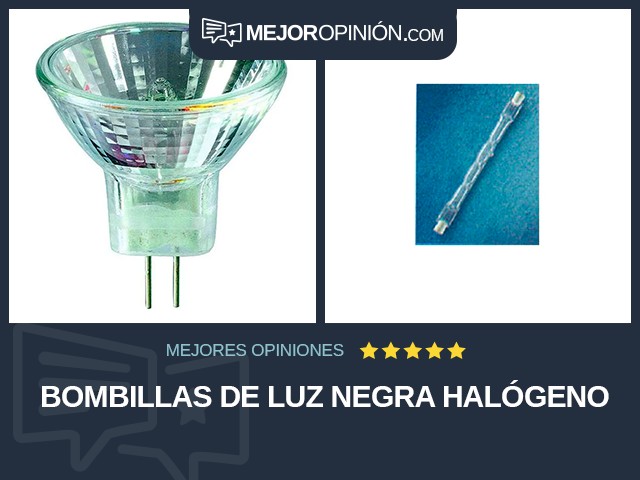 Bombillas De luz negra Halógeno