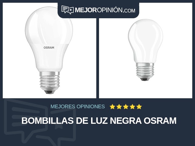 Bombillas De luz negra OSRAM