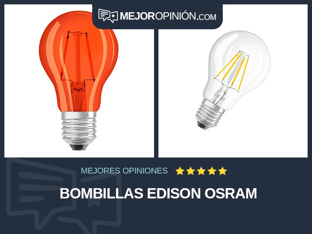 Bombillas Edison OSRAM