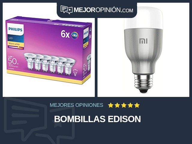 Bombillas Edison