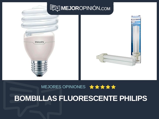 Bombillas Fluorescente Philips