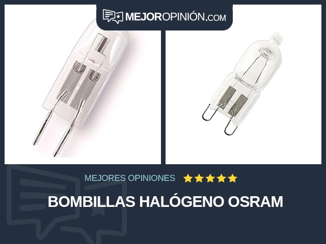 Bombillas Halógeno OSRAM