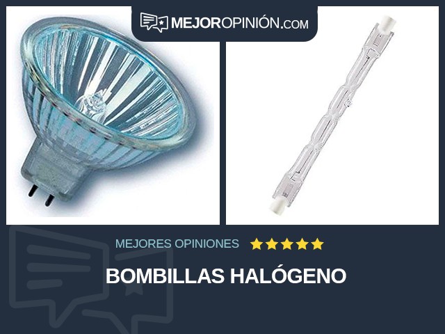 Bombillas Halógeno