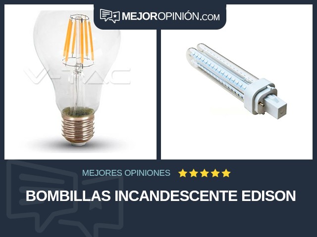 Bombillas Incandescente Edison