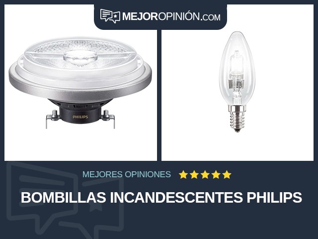 Bombillas incandescentes Philips