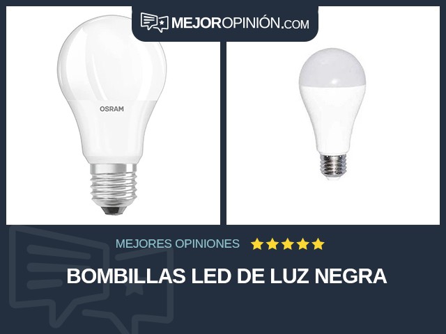 Bombillas LED De luz negra