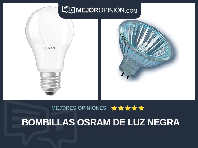 Bombillas OSRAM De luz negra