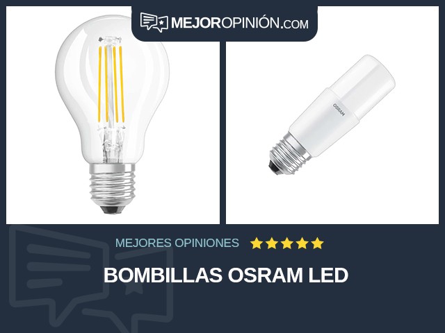 Bombillas OSRAM LED
