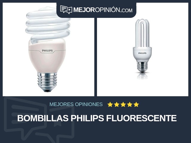 Bombillas Philips Fluorescente