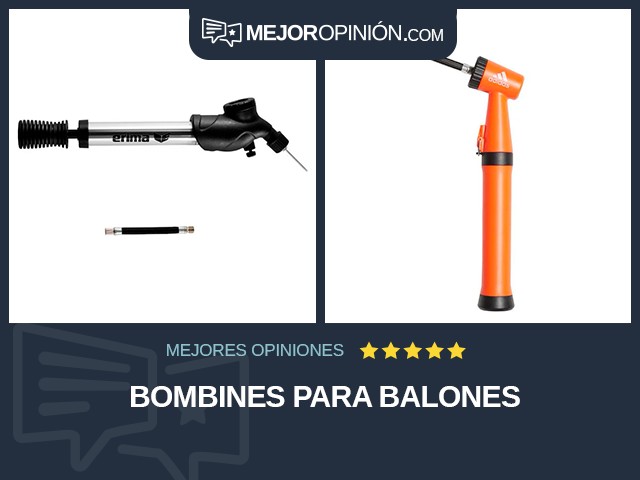 Bombines para balones