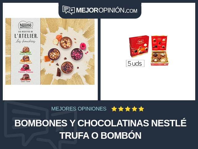 Bombones y chocolatinas Nestlé Trufa o bombón