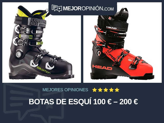 Botas de esquí 100 € – 200 €