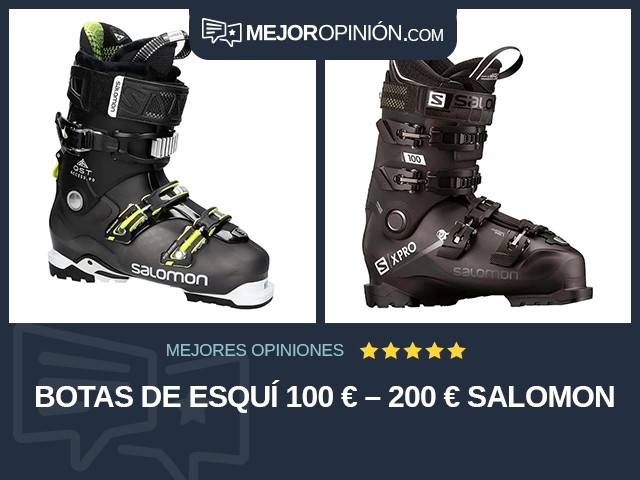 Botas de esquí 100 € – 200 € Salomon
