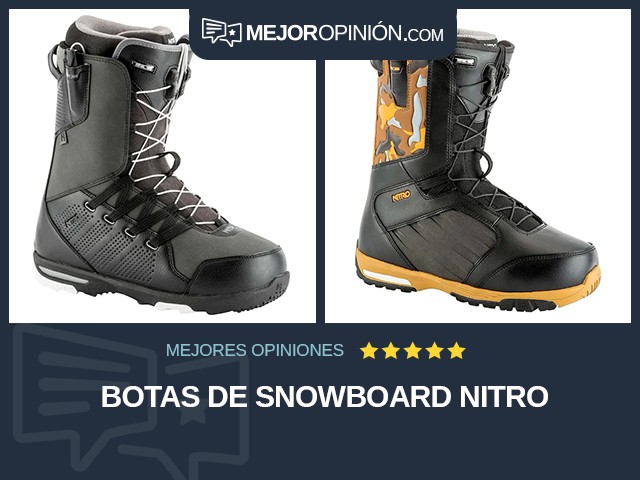 Botas de snowboard Nitro