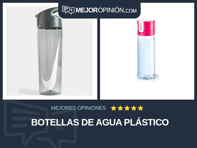Botellas de agua Plástico