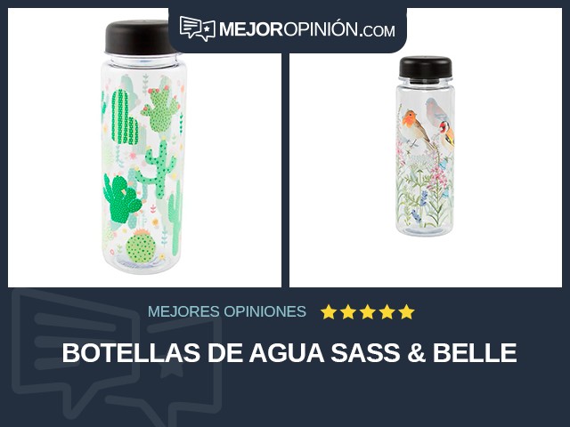 Botellas de agua Sass & Belle