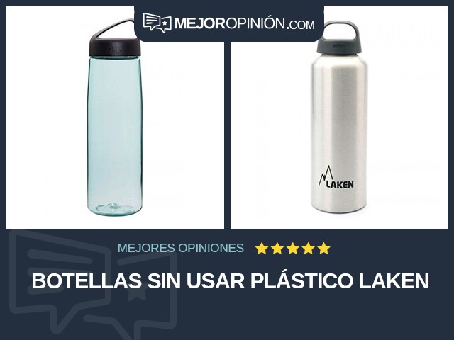 Botellas sin usar Plástico Laken