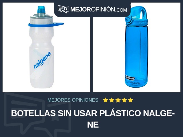 Botellas sin usar Plástico Nalgene