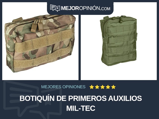 Botiquín de primeros auxilios MIL-TEC