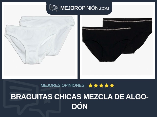 Braguitas Chicas Mezcla de algodón