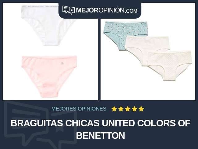 Braguitas Chicas United Colors of Benetton