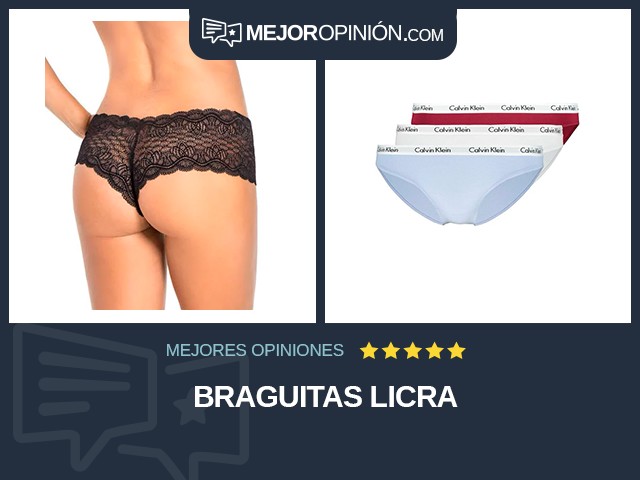 Braguitas Licra