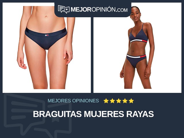 Braguitas Mujeres Rayas